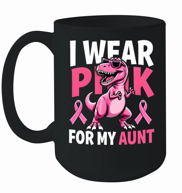 Breast Cancer Pink Awareness Design Ceramic Mug