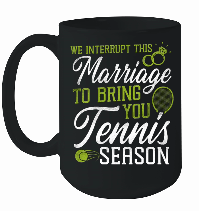 Funny Tennis Player Racket Husband Ceramic Mug