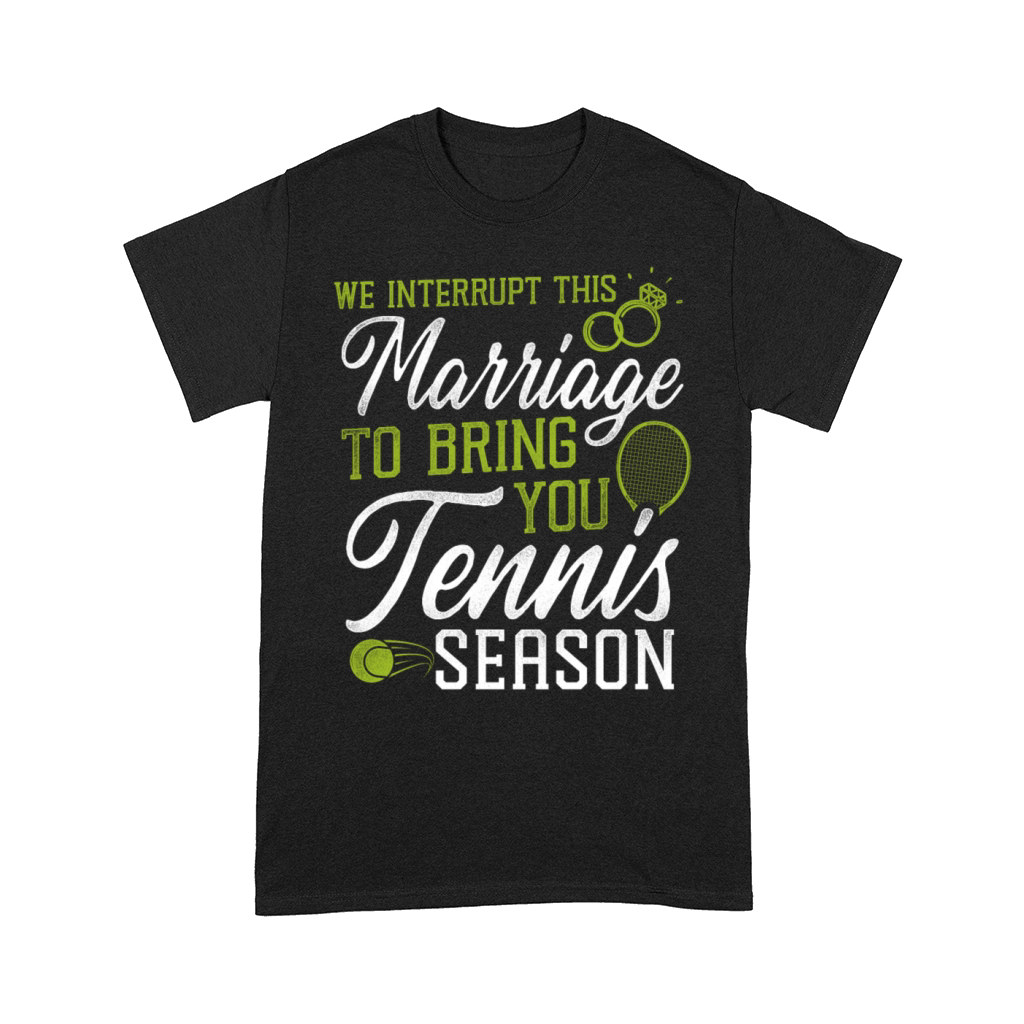 Funny Tennis Player Racket Husband Comfort T-shirt