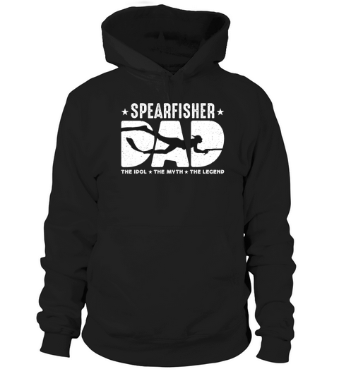 Spearfisher Dad The Idol The Myth Loves Snorkeling Hoodie Unisex