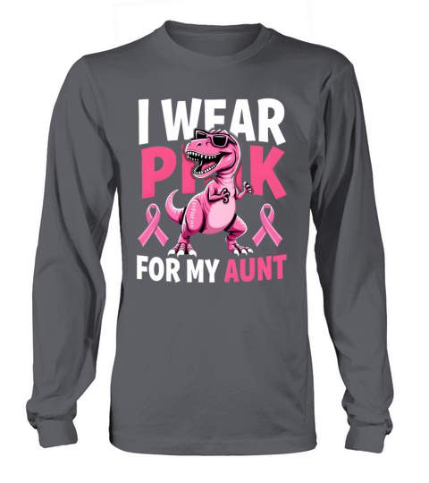 Breast Cancer Pink Awareness Design Long sleeved Unisex
