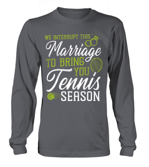 Funny Tennis Player Racket Husband Long sleeved Unisex