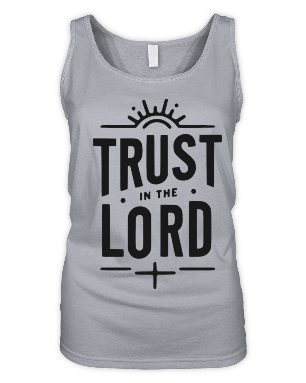 Trust in the Lord Organic Women's Tank Top