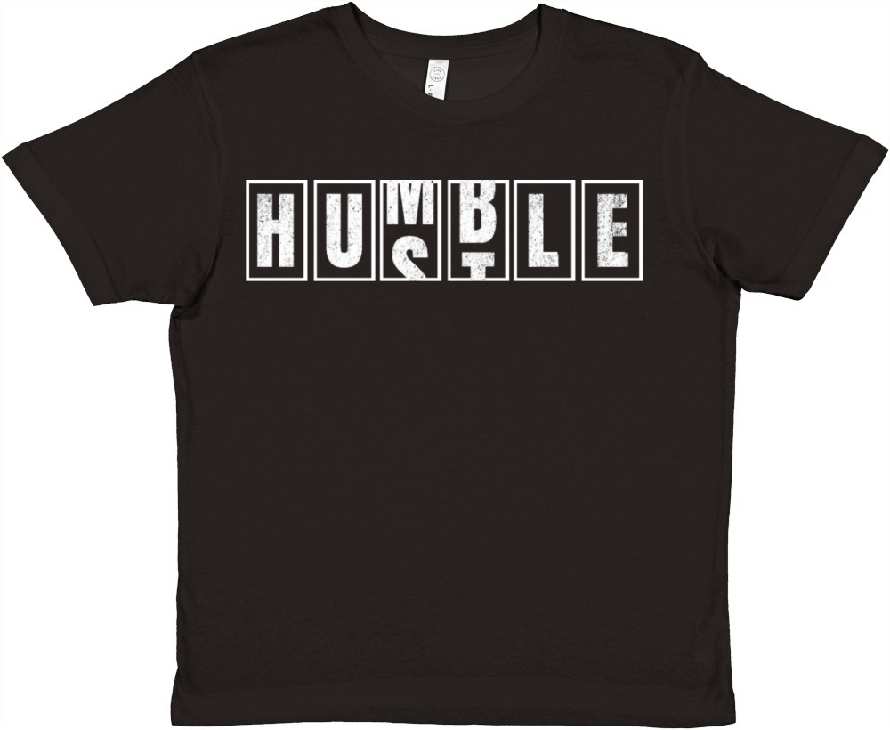 Humble Odometer Hustle Funny Premium Kids Crewneck T-shirt