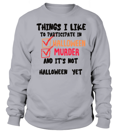 funny halloween horror design Sweatshirt Unisex