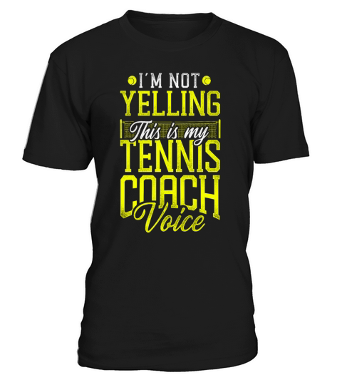 Funny Tennis Player Racket Coach T-Shirt Unisex