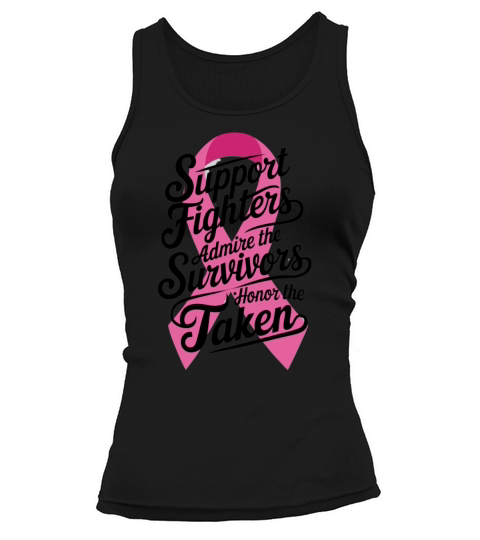 Support Admire Honor Breast Cancer Awareness Tank top Woman