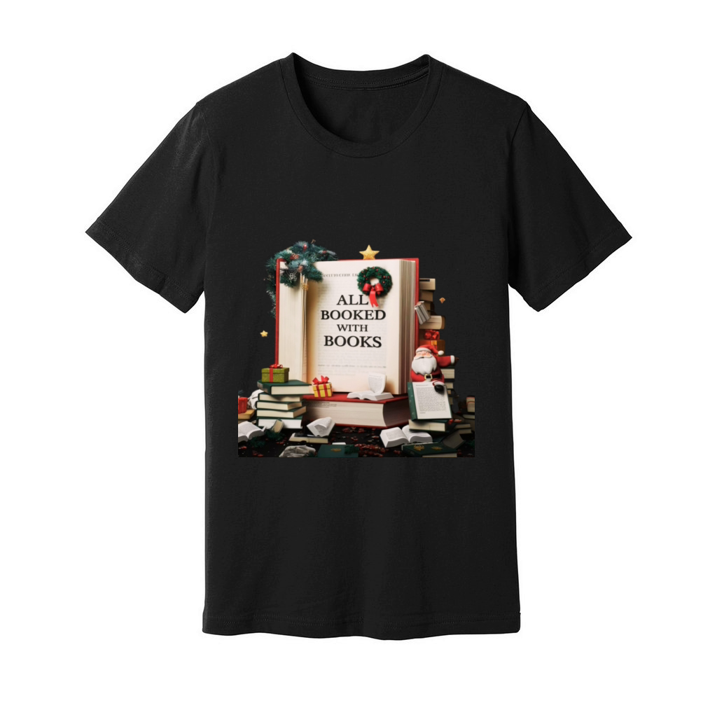 All Booked Winter Themed Unisex Jersey Tee