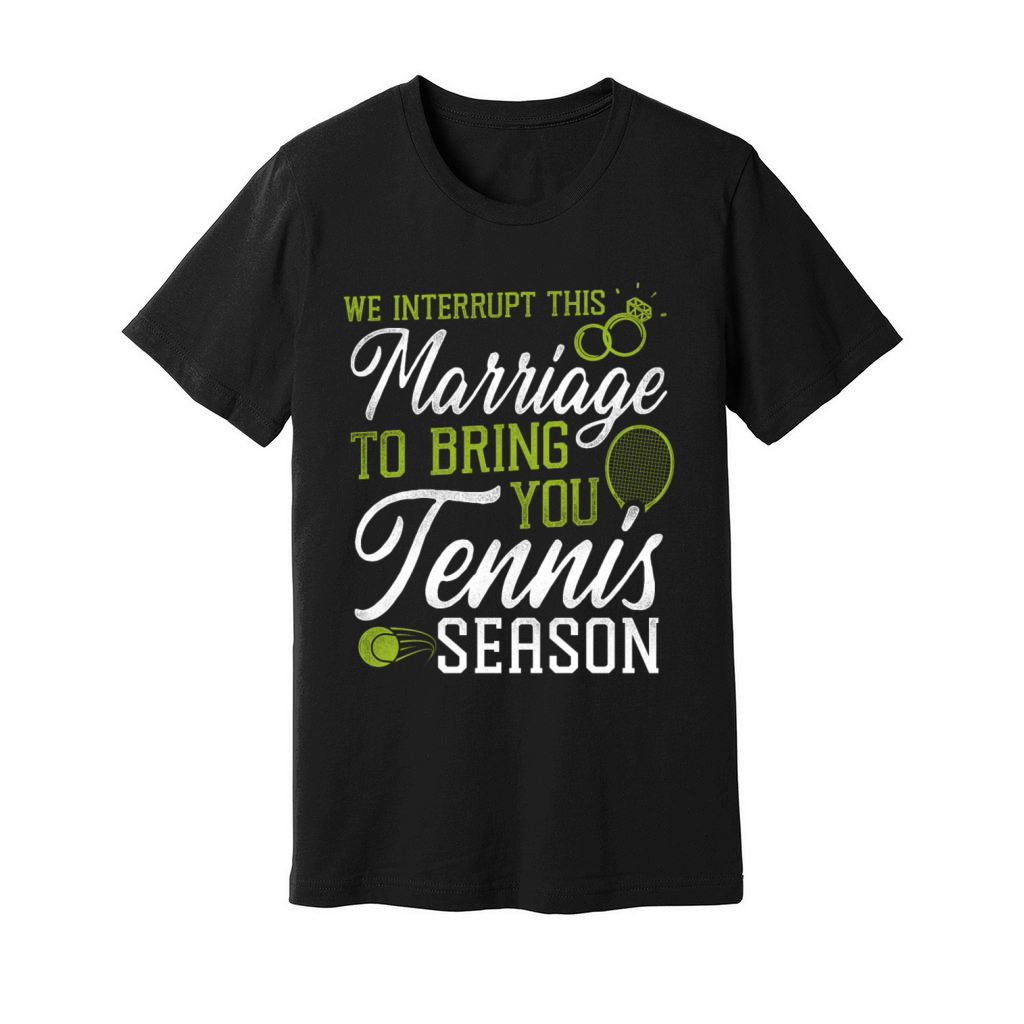 Funny Tennis Player Racket Husband Unisex Jersey Tee
