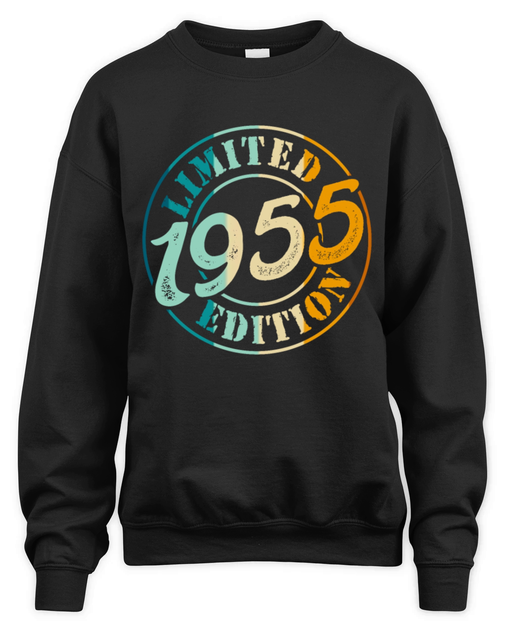 70th Birthday 1955 Limited Edition 70 Years Unisex Premium Crewneck Sweatshirt