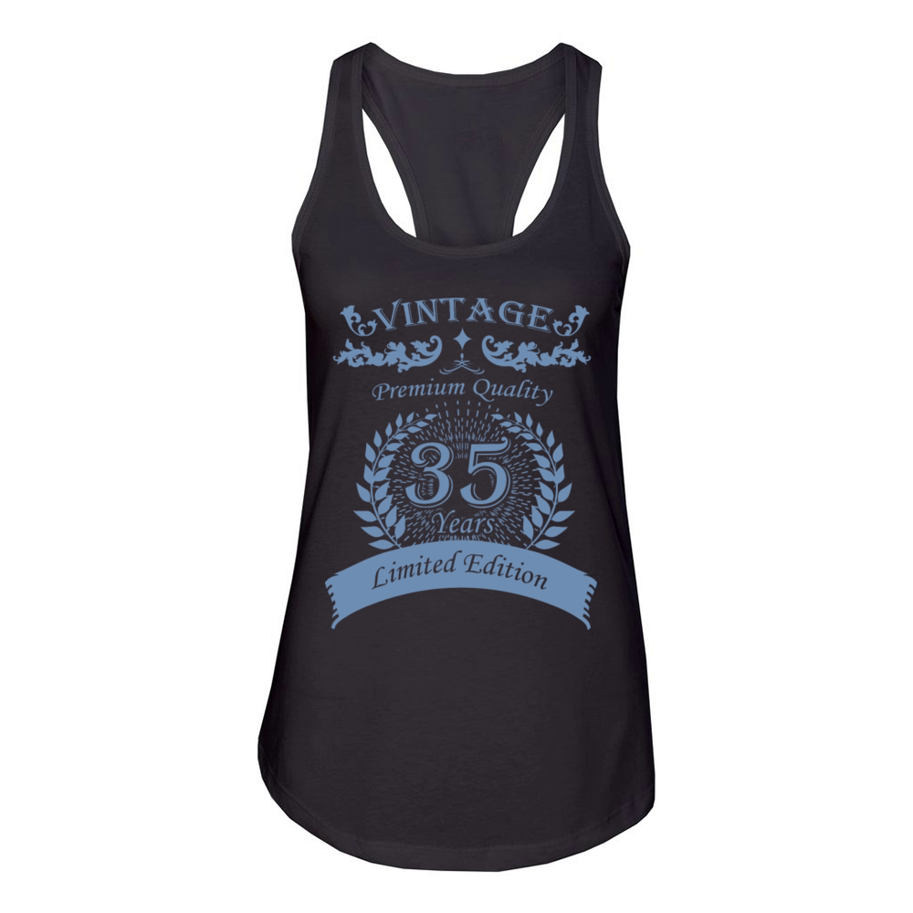 Vintage 35th Birthday Edition Women's Racerback Tank