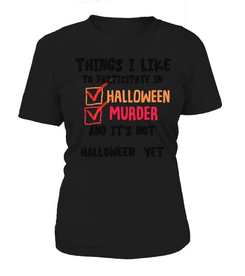 funny halloween horror design Women's T-Shirt