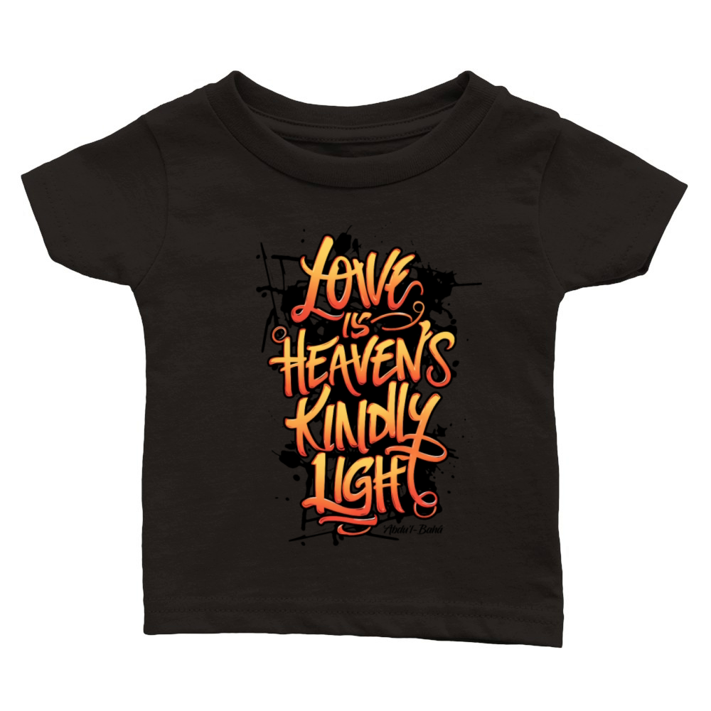 Love is Heaven’s Kindly Light - Bahai Faith Classic Baby Crewneck T-shirt