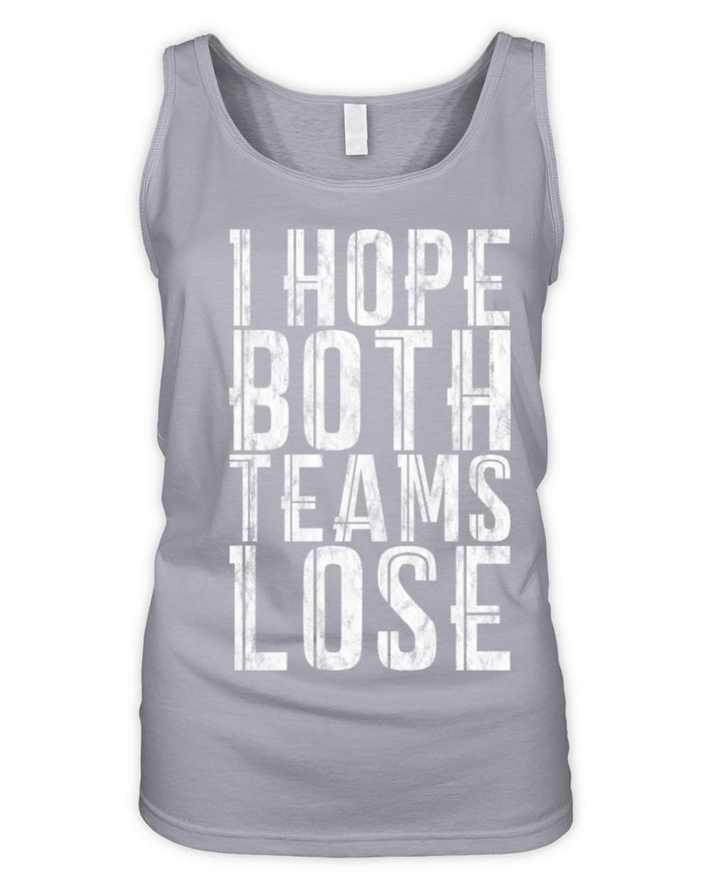 I Hope Both Teams Lose 3 Organic Women's Tank Top