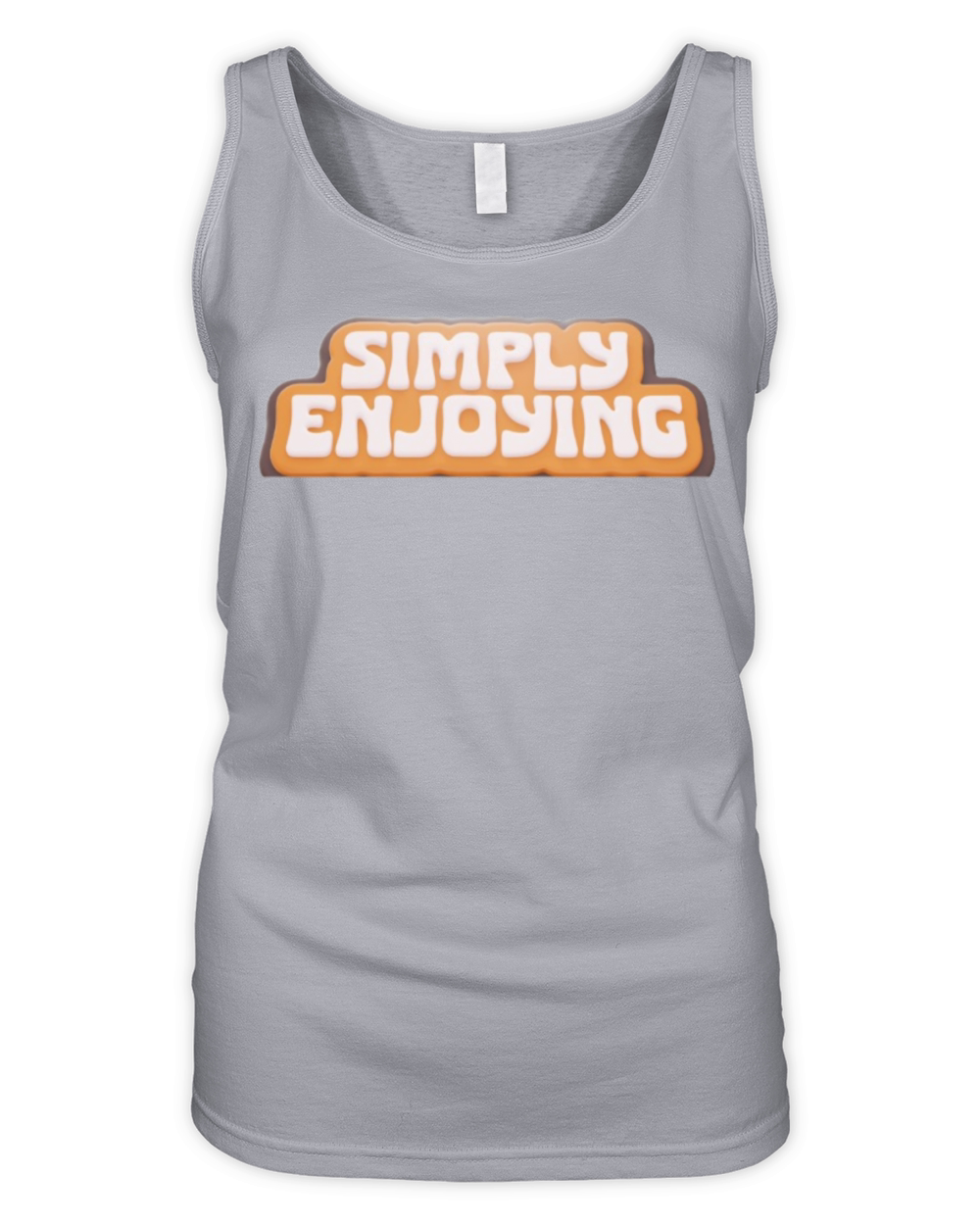 Keep smiling Organic Women's Tank Top