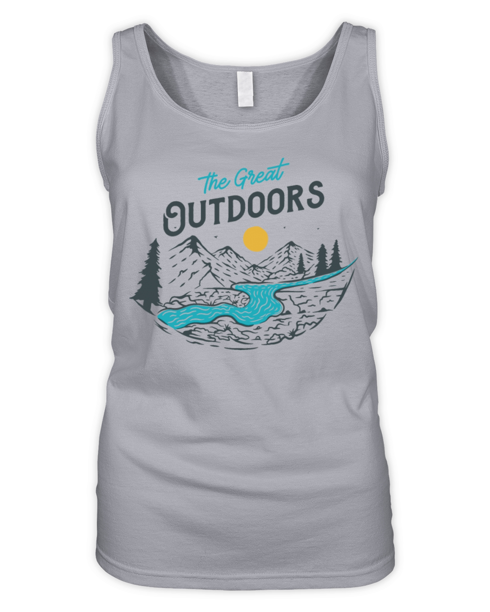 The Great Outdoors 2 Organic Women's Tank Top