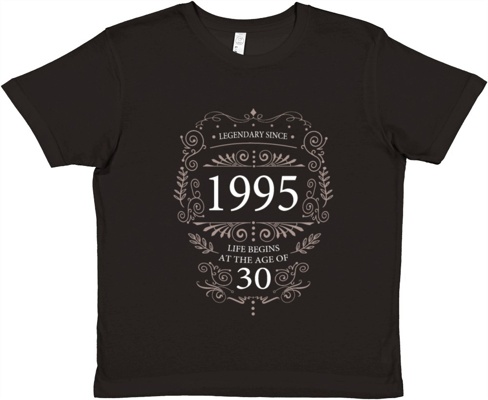 Legendary since 1995 Vintage 30 years Premium Kids Crewneck T-shirt