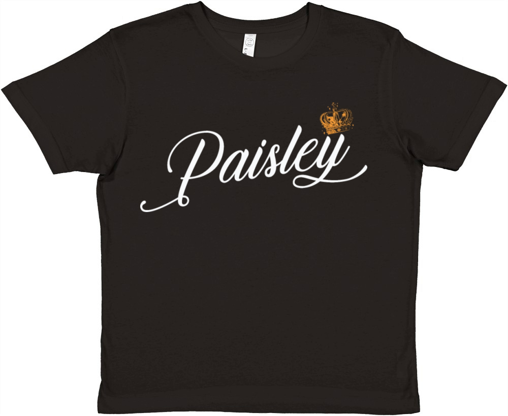 Paisley Name for Women Kids Toddlers - Paisley Premium Kids Crewneck T-shirt