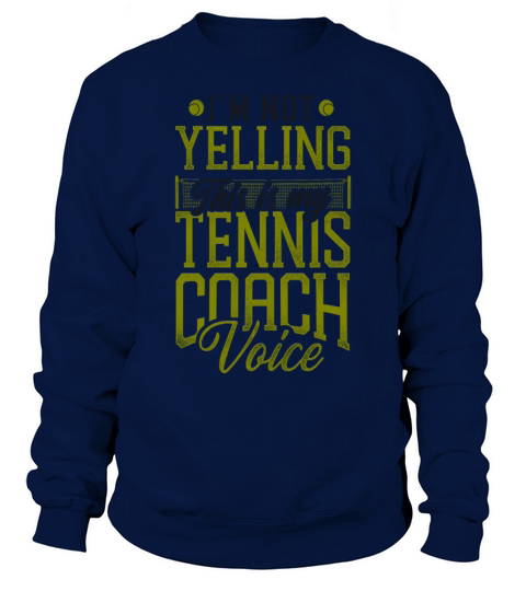 Funny Tennis Player Racket Coach Sweatshirt Unisex