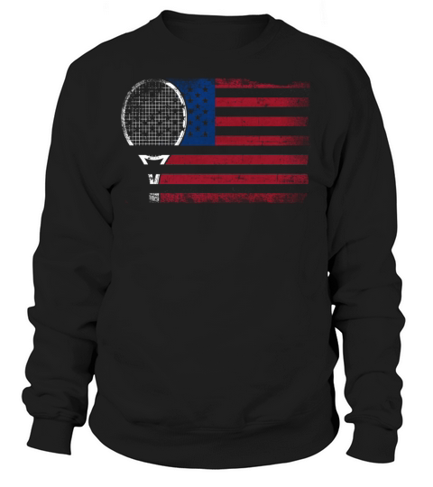 Funny Tennis Player Racket Sweatshirt Unisex