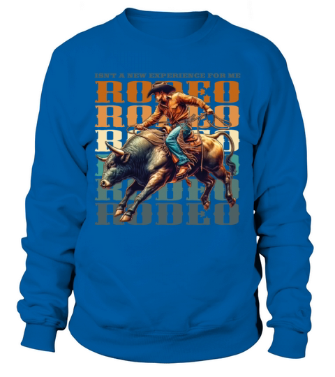 Vintage style Western Bull Rider Sweatshirt Unisex