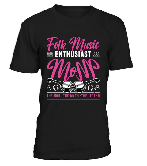 Folk Music Enthusiast Mom The Idol Banjo Player T-Shirt Unisex