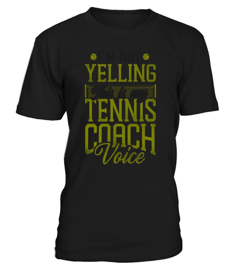 Funny Tennis Player Racket Coach T-Shirt Unisex
