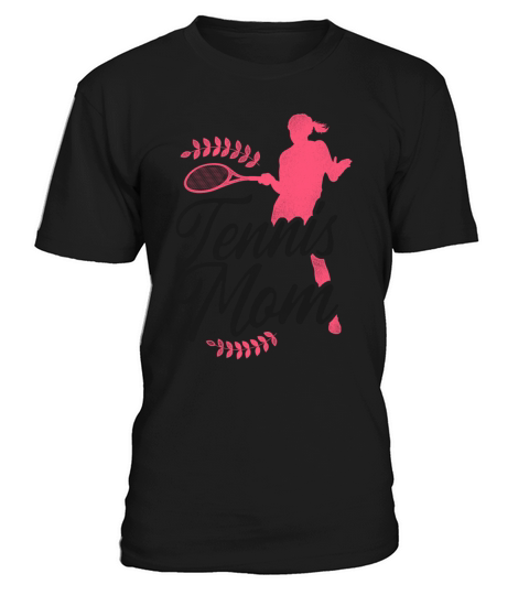 Funny Tennis Player Racket Mom T-Shirt Unisex