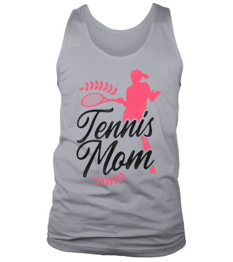 Funny Tennis Player Racket Mom Tank Top Unisex