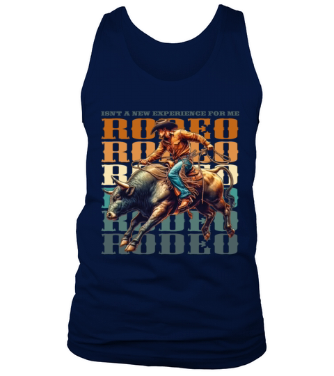 Vintage style Western Bull Rider Tank Top Unisex