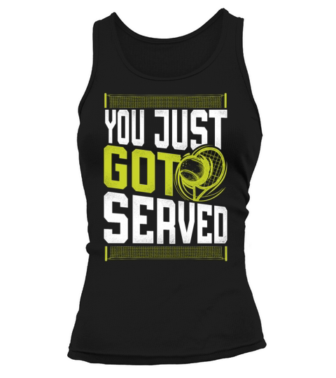 Funny Tennis Player Racket You Tank top Woman