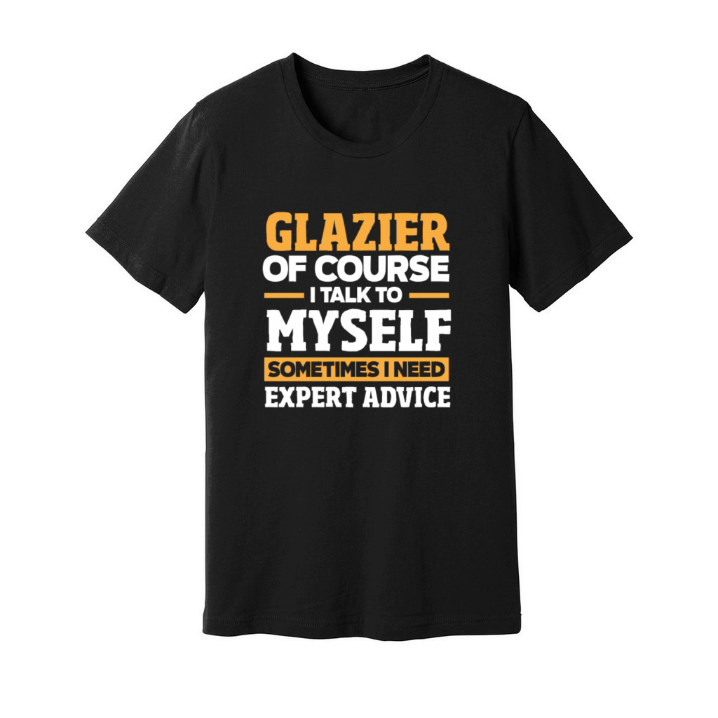 Funny Glazier Gift Unisex Jersey Tee