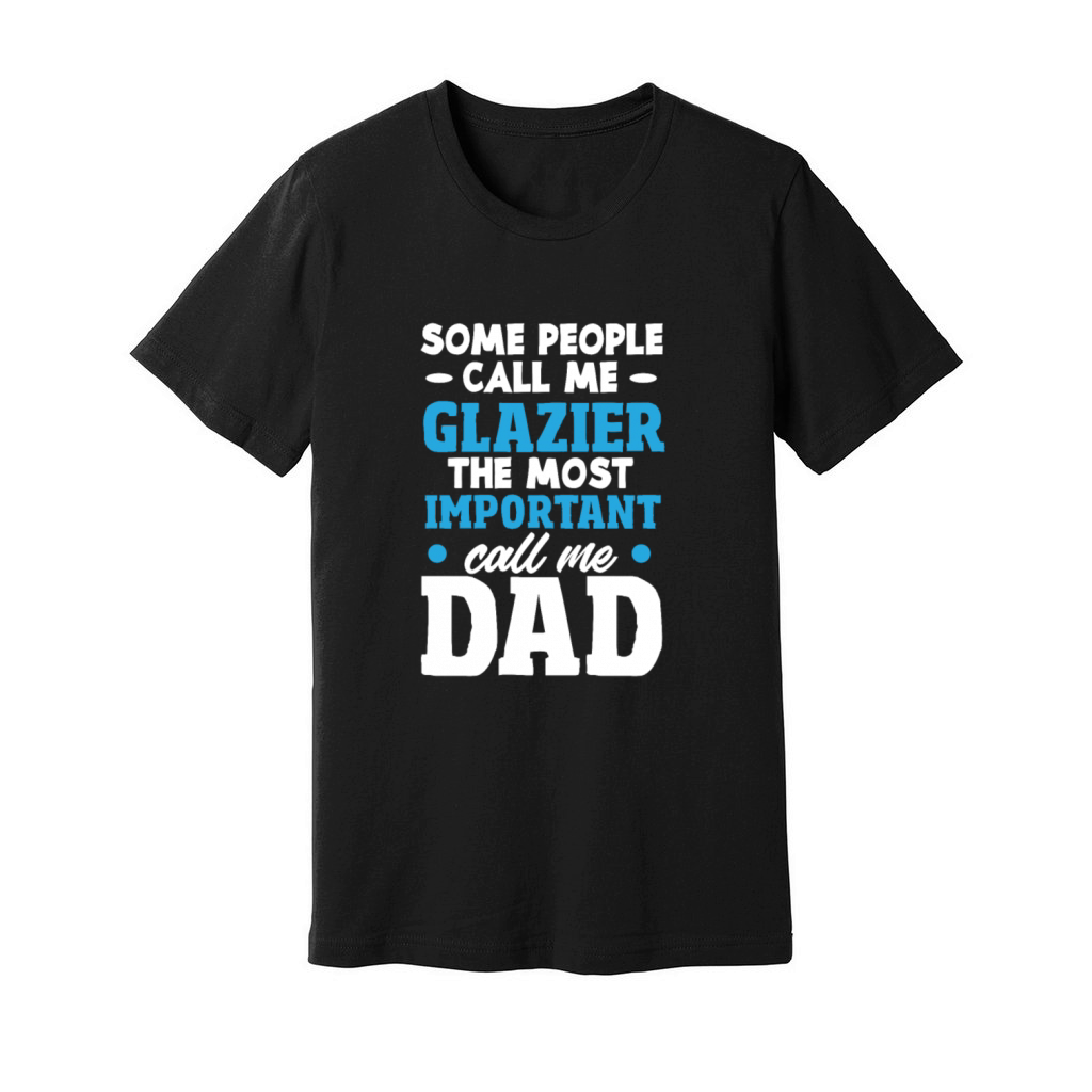 Funny Glazier Gift Unisex Jersey Tee