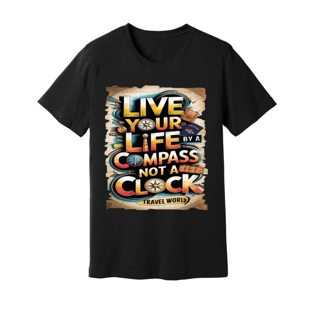 Travel Quote to get inspired N17 Unisex Jersey Tee