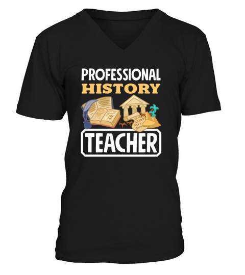 Funny Teacher Gift V-Neck T-shirt