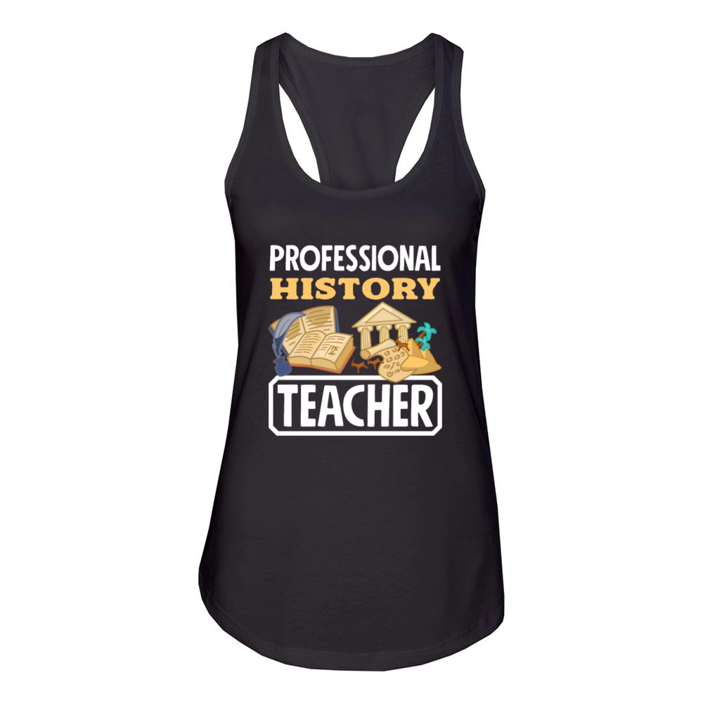 Funny Teacher Gift Women's Racerback Tank
