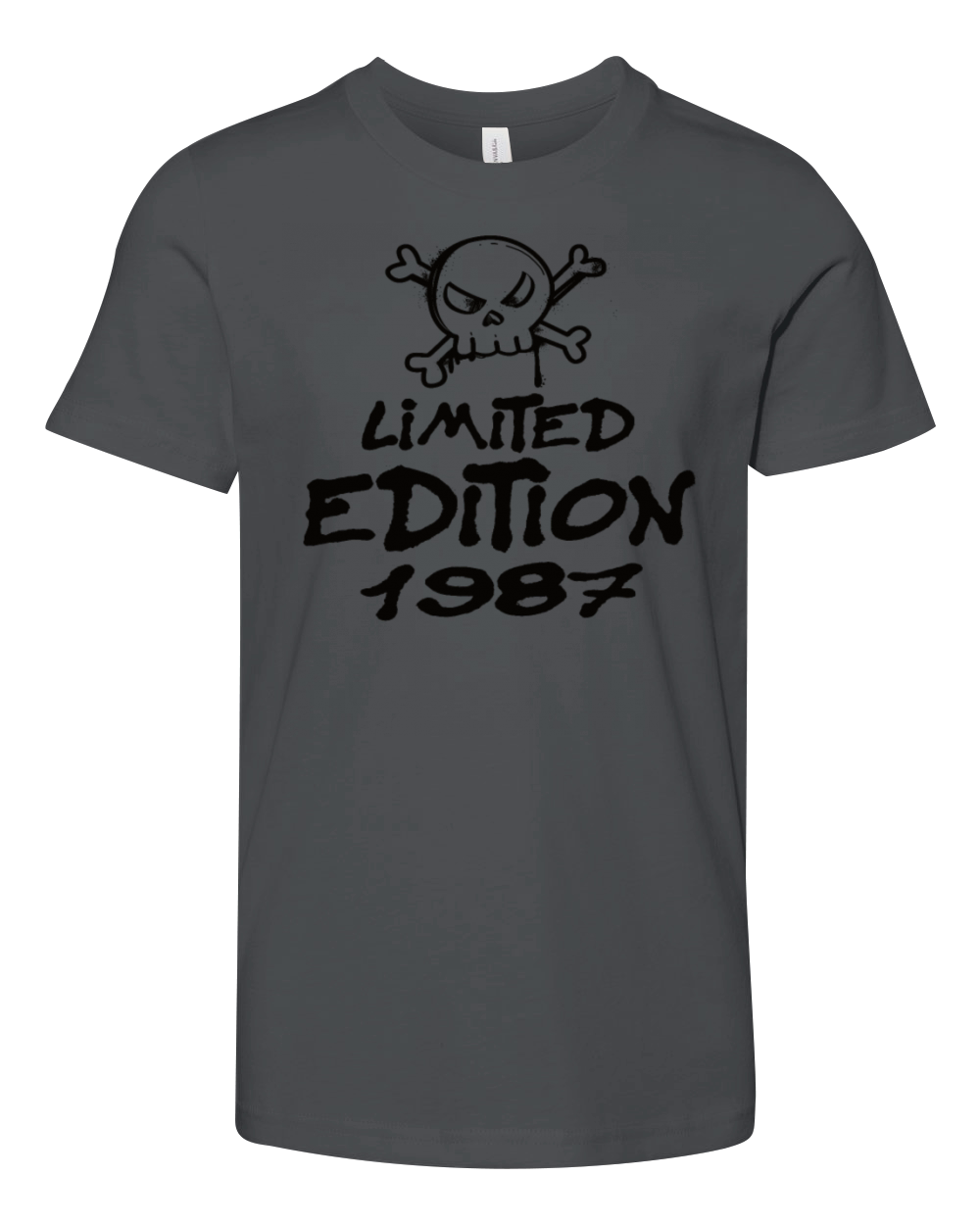 Limited Edition 1987 Birthday 1987 Born Youth Unisex Jersey Tee