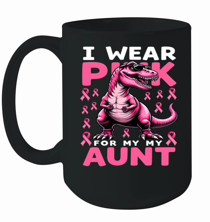 Breast Cancer Pink Awareness Design Ceramic Mug