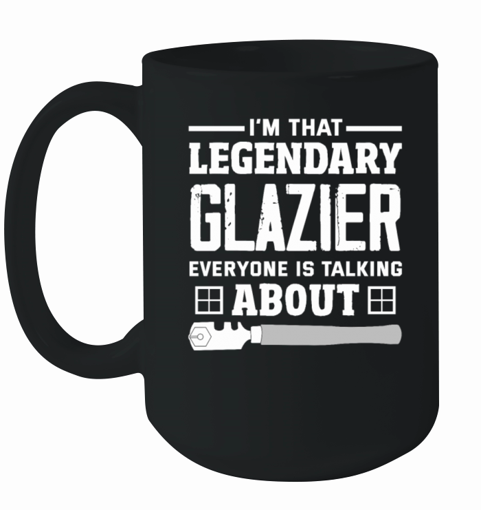 Funny Glazier Gift Ceramic Mug