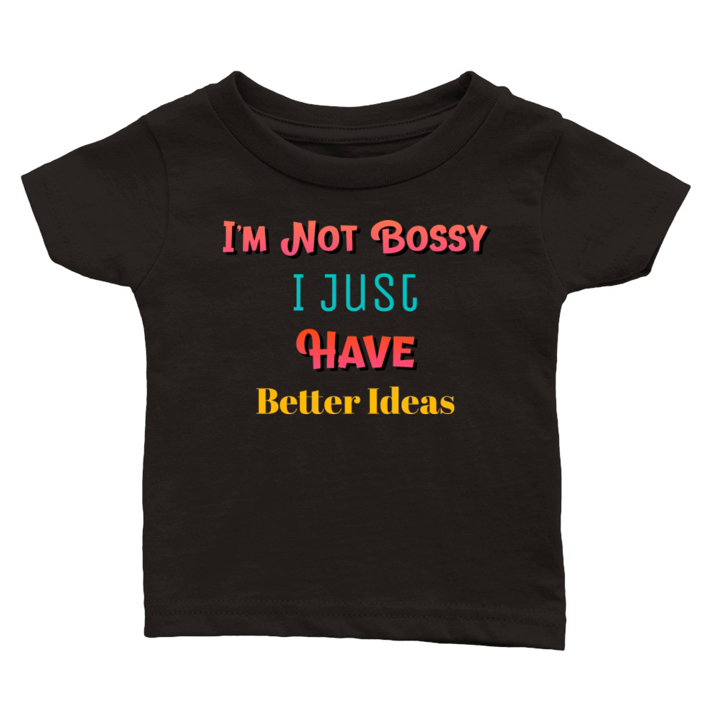 Bossy Classic Baby Crewneck T-shirt