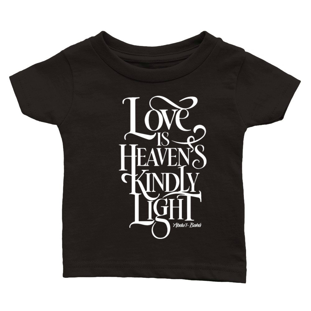 Love is Heaven’s Kindly Light - Bahai Faith Classic Baby Crewneck T-shirt