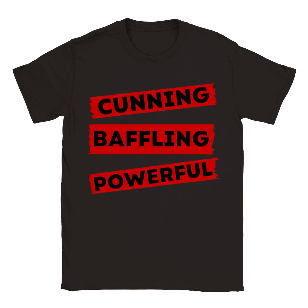 Cunning Baffling Powerful Classic Kids Crewneck T-shirt