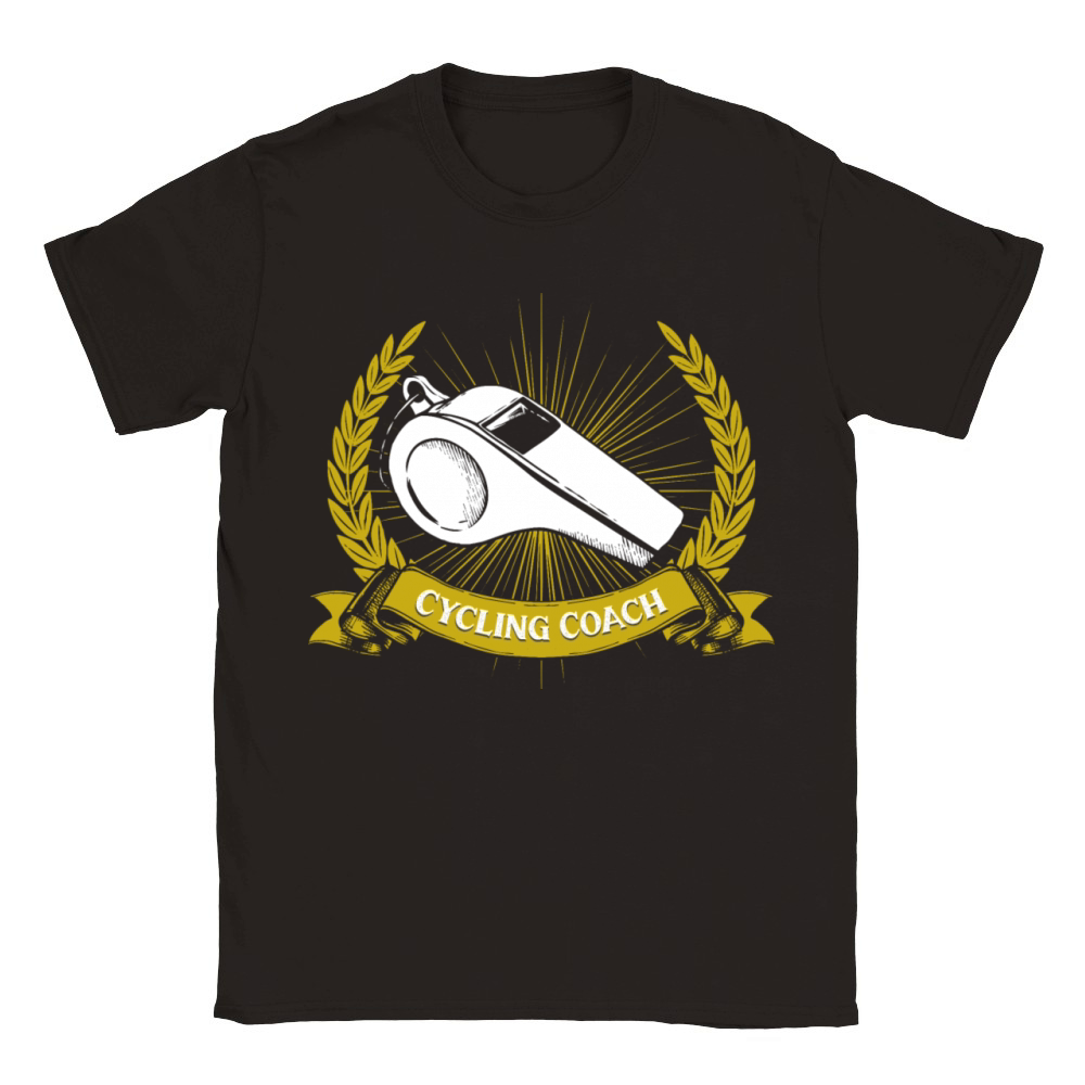 Cycling Coach Cyclist Funny Biker Humor Sayings Tr Classic Kids Crewneck T-shirt