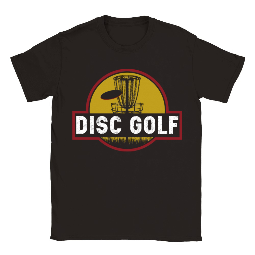 Disc Golf Player Sports Lover Classic Kids Crewneck T-shirt