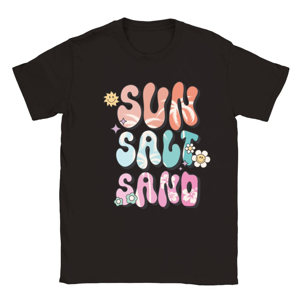 Sun Salt Sand Classic Kids Crewneck T-shirt