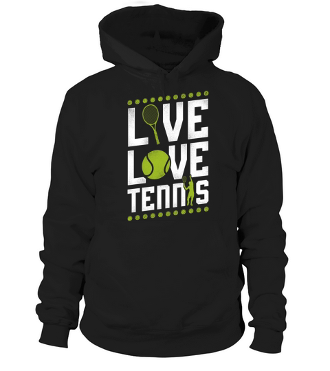 Funny Tennis Player Racket Girl Hoodie Unisex