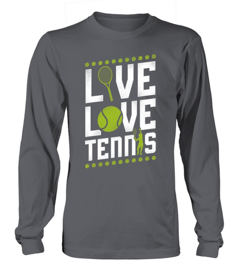 Funny Tennis Player Racket Girl Long sleeved Unisex