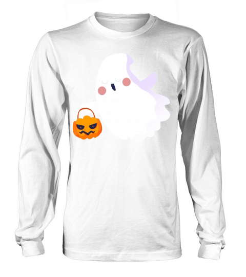 Halloween Ghost Long sleeved Unisex