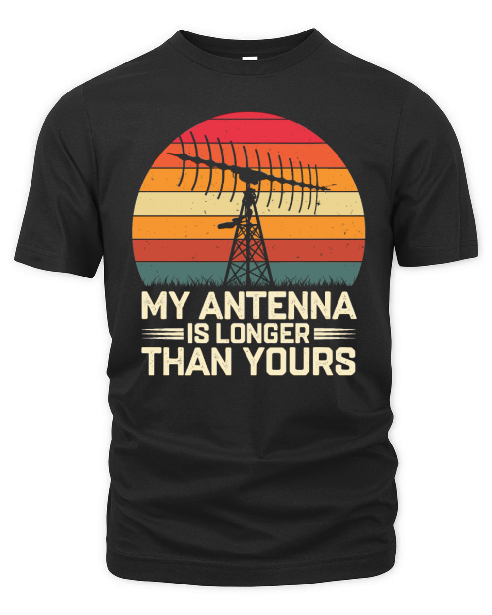 Amateur Radio Operator Ham Radio My Antenna Organic Unisex T-shirt