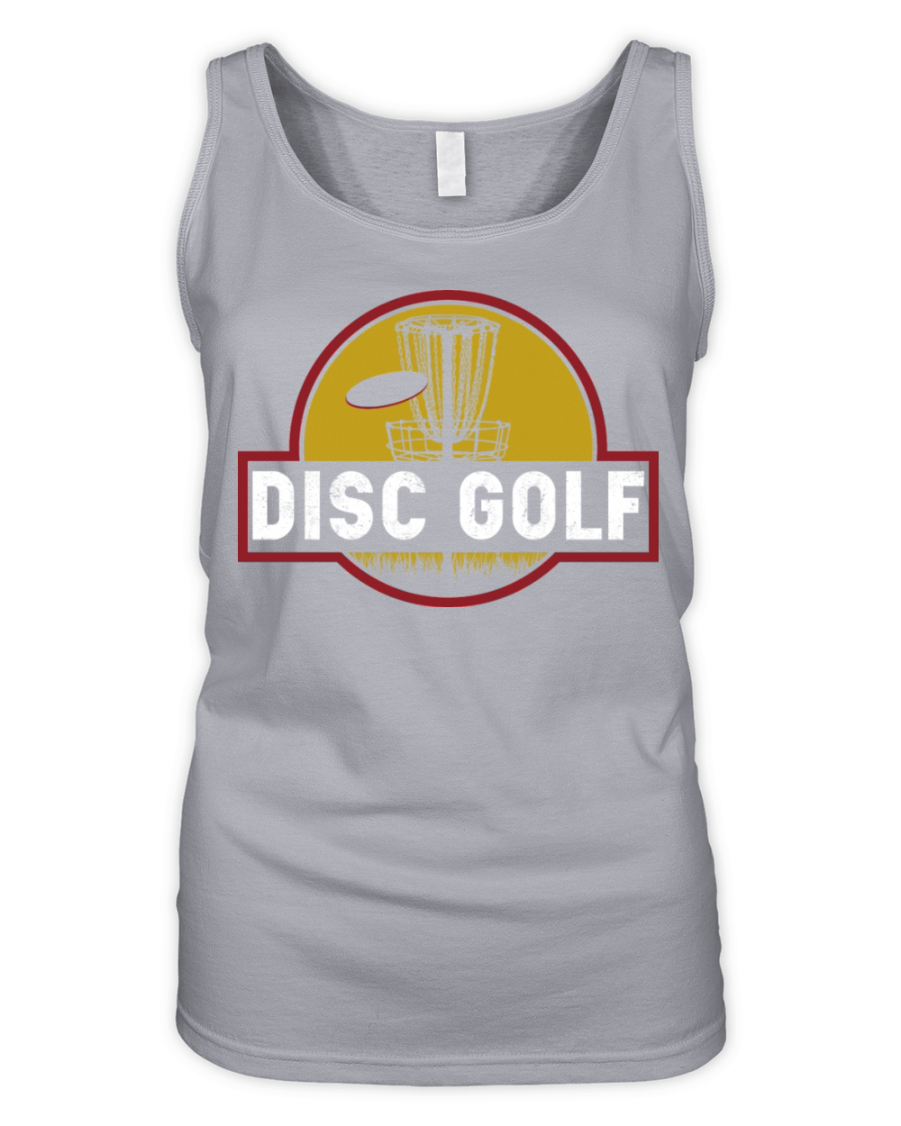 Disc Golf Player Sports Lover Organic Women's Tank Top